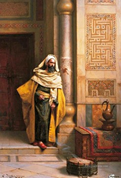 Der Philosoph Ludwig Deutsch Orientalismus Araber Ölgemälde